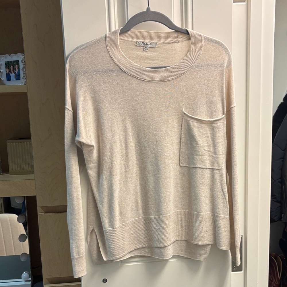 Madewell Women's Cream Sweater